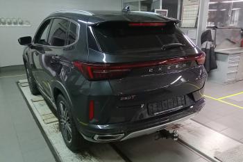 16 519 р. ТСУ (Фаркоп) PT GROUP съемный квадрат EXEED LX 2021- CHERY Tiggo 7 Pro 2021- CHERY Tiggo 7 Pro Max 2022-, EXEED LX 2-ой рестайлинг (2022-2025)  с доставкой в г. Керчь. Увеличить фотографию 5