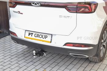 16 519 р. ТСУ (Фаркоп) PT GROUP съемный квадрат EXEED LX 2021- CHERY Tiggo 7 Pro 2021- CHERY Tiggo 7 Pro Max 2022-, EXEED LX 2-ой рестайлинг (2022-2025)  с доставкой в г. Керчь. Увеличить фотографию 11