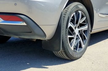 Задние брызговики (увеличенные) Petroil Tuning Haval Jolion (2020-2024) дорестайлинг