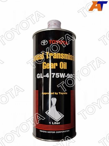2 299 р. Масло трансмиссионное TOYOTA GL-4 75W-90 1Л                                                          TOYOTA 08885-81026  с доставкой в г. Керчь. Увеличить фотографию 1