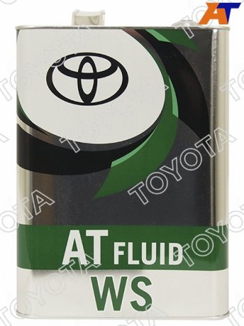 Масло трансмиссионное TOYOTA (металлическая канистра) для АКПП WS 4Л (Япония) TOYOTA 08886-02305