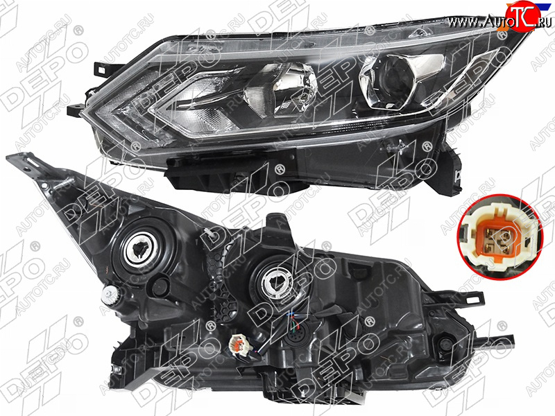 19 849 р. Фара Nissan Qashqai 17-22 (Слева) DEPO 215-11AKL-LDEM2  с доставкой в г. Керчь