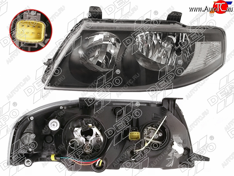 8 999 р. Фара Nissan Almera Classic 06-12 (Слева) DEPO 215-11B7L-LEMN2  с доставкой в г. Керчь