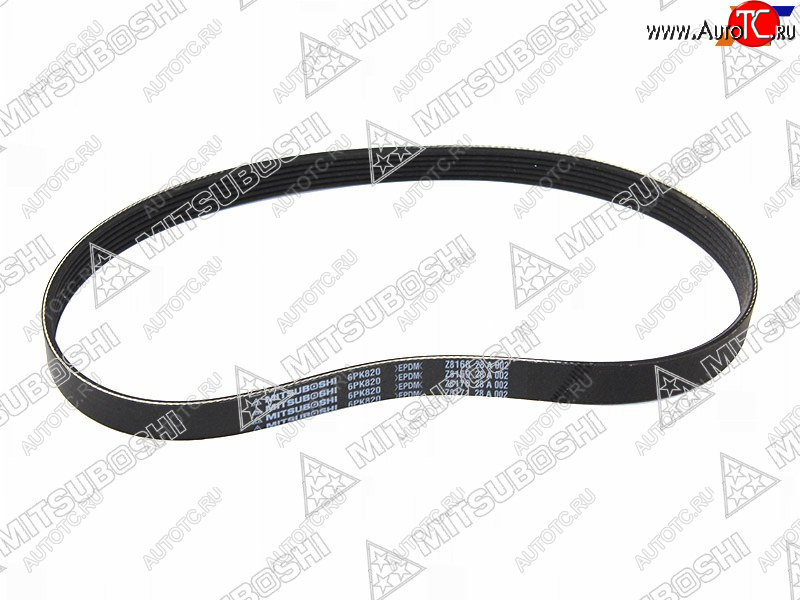 559 р. Ремень поликлиновый NISSAN PULSAR N16 99-11SENTRA B15X 00-06TOYOTA ESTIMA TCR1# 2TZFE 93-98 MITSUBOSHI 6PK820  с доставкой в г. Керчь