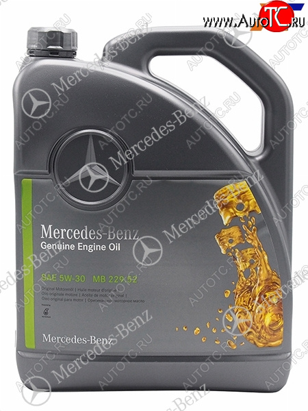 10 299 р. Масло моторное MERCEDES-BENZ (синтетическое) 5л 5W30 229.52 бензин MERCEDES A000989700613ABDW  с доставкой в г. Керчь