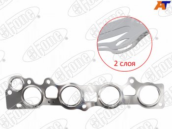 849 р. Прокладка выпускного коллектора NISSAN NOTETIIDA HR1516DE 05- STONE JB-02775  с доставкой в г. Керчь. Увеличить фотографию 1