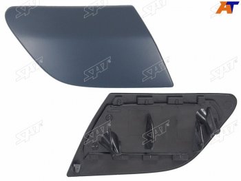 319 р. Правая крышка форсунки омывателя фары SAT Volkswagen Golf 5 хэтчбэк (2003-2009) (неокрашенная)  с доставкой в г. Керчь. Увеличить фотографию 2