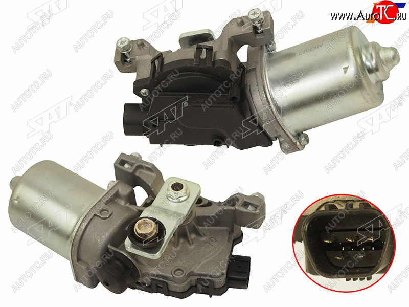 3 499 р. Мотор трапеции стеклоочистителя TOYOTA CAMRY V50 11-17VENZA 09-17HYUNDAI SONATA 10-14KIA SORENTO SAT ST-85110-33360  с доставкой в г. Керчь