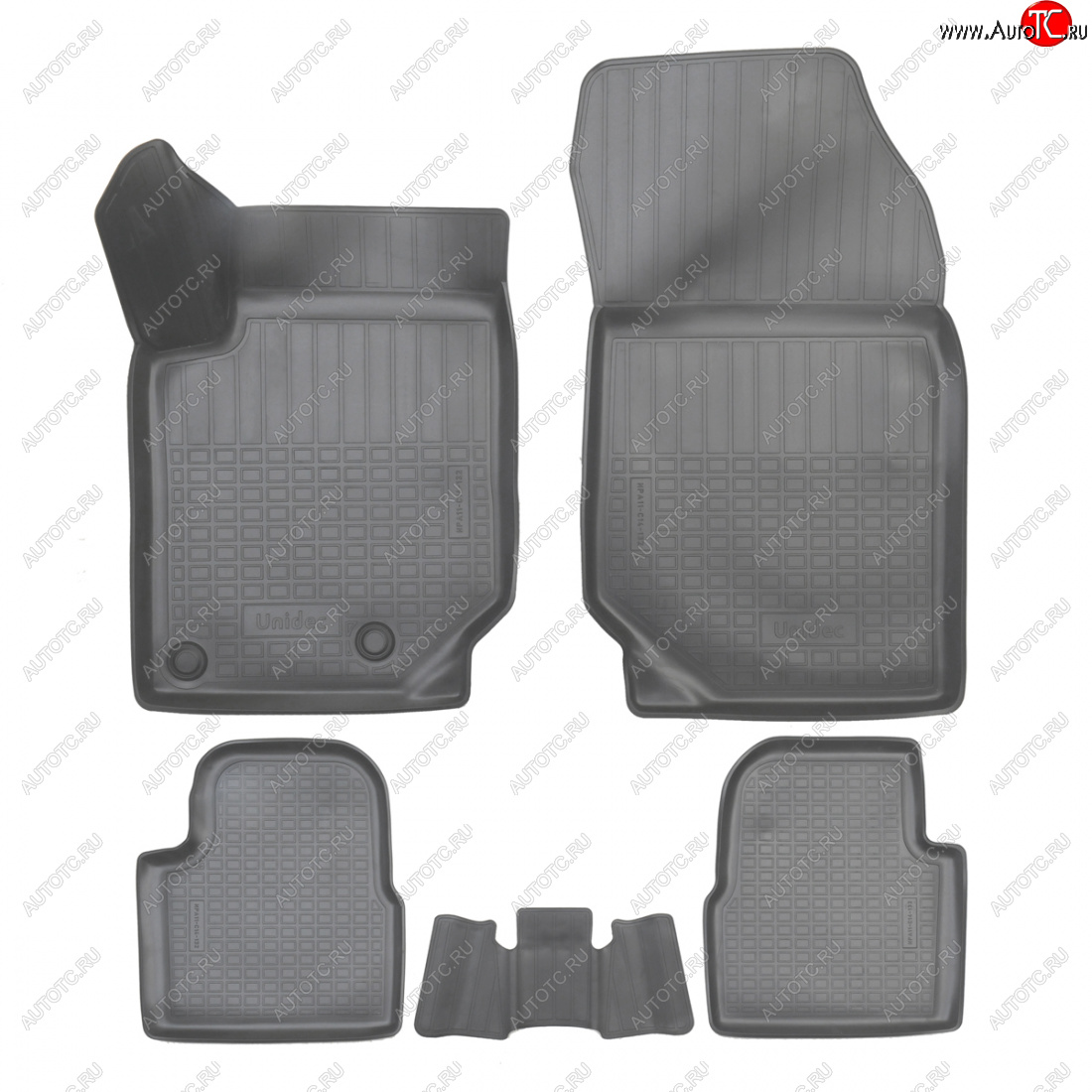 2 799 р. Коврики салонные Norplast  CITROEN C4  C41 (2020-2025) 5 дв. (серый)  с доставкой в г. Керчь