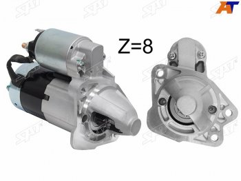 Стартер Mazda 3 03-09  Demio 02-07  Axela 03-09  Verisa 04-06 (1 kW Z=8 (восстановленный)) SAT ST-ZJ01-18-400A