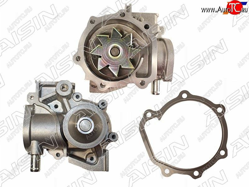 5 749 р. Насос водяного охлаждения SUBARU 89-07 EJ1820 (с прокладкой) AISIN WPF-002  с доставкой в г. Керчь