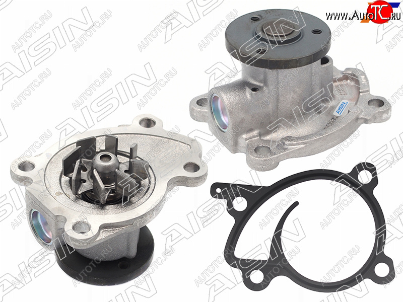 5 249 р. Насос водяного охлаждения с прокладкой AISIN Nissan Juke 1 YF15 дорестайлинг (2010-2014)  с доставкой в г. Керчь