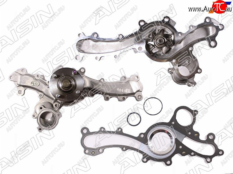 11 349 р. Насос водяного охлаждения TOYOTA LAND CRUISER PRADO 150FJ CRUISER 1GRFE 09- (с прокладкой) AISIN WPT-169  с доставкой в г. Керчь