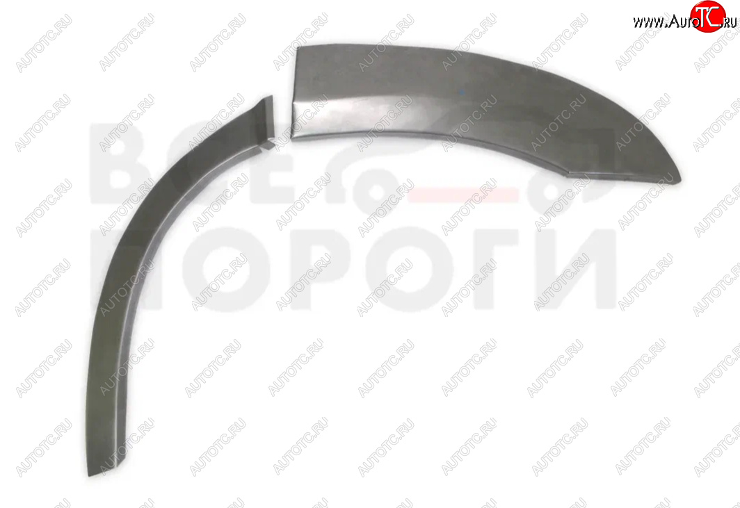 2 099 р. Левая задняя ремонтная арка (внешняя) Vseporogi  Chevrolet Equinox (2003-2009) (оцинкованная сталь 0.8 мм)  с доставкой в г. Керчь