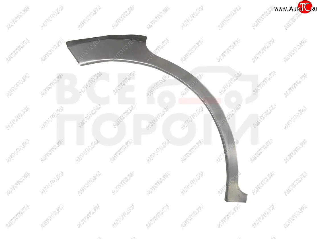 1 949 р. Правая задняя ремонтная арка (внешняя) Vseporogi  Ford Fusion  1 (2002-2012) хэтчбэк дорестайлинг,  рестайлинг, хэтчбэк (Холоднокатаная сталь 0,8мм)  с доставкой в г. Керчь