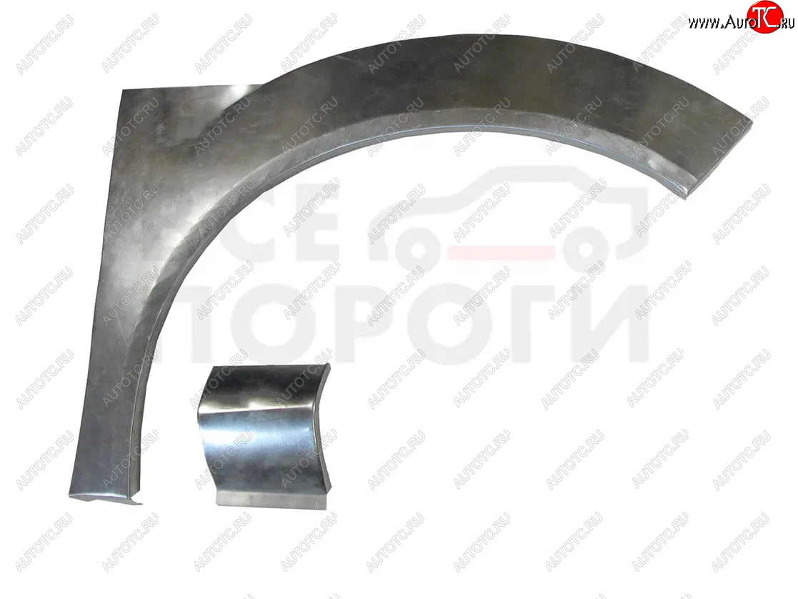 2 099 р. Правая передняя ремонтная арка (внешняя) Vseporogi  Honda Accord  8 CU (2008-2013) седан дорестайлинг, седан рестайлинг (Оцинкованная сталь 0,8 мм.)  с доставкой в г. Керчь
