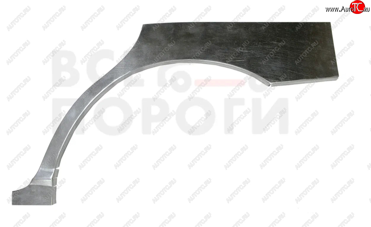 2 099 р. Левая задняя ремонтная арка (внешняя) Vseporogi  Hyundai Sonata  EF (1998-2001) дорестайлинг (Оцинкованная сталь 0,8 мм.)  с доставкой в г. Керчь