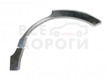 Левая задняя ремонтная арка (внешняя) Vseporogi Mazda Tribute (2008-2011)  рестайлинг (Оцинкованная сталь 0,8 мм.)