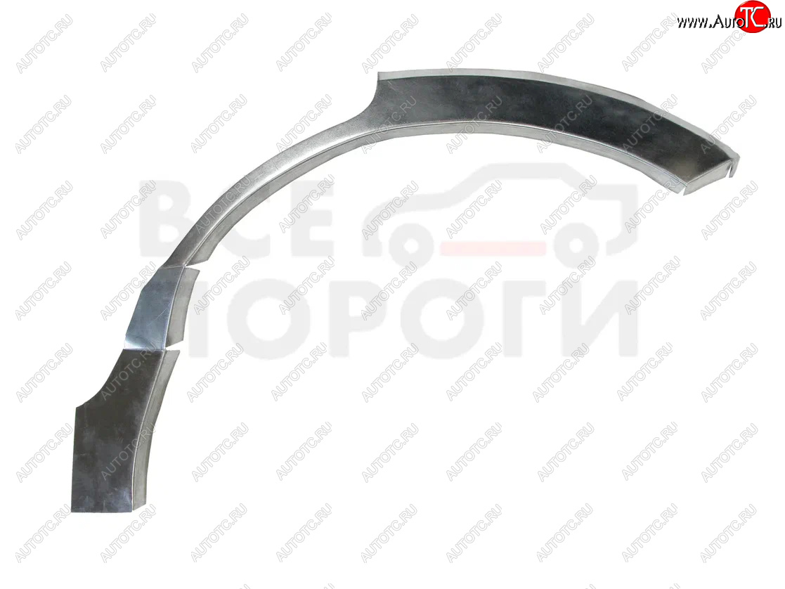 2 099 р. Левая задняя ремонтная арка (внешняя) Vseporogi  Mazda Tribute (2008-2011)  рестайлинг (Оцинкованная сталь 0,8 мм.)  с доставкой в г. Керчь