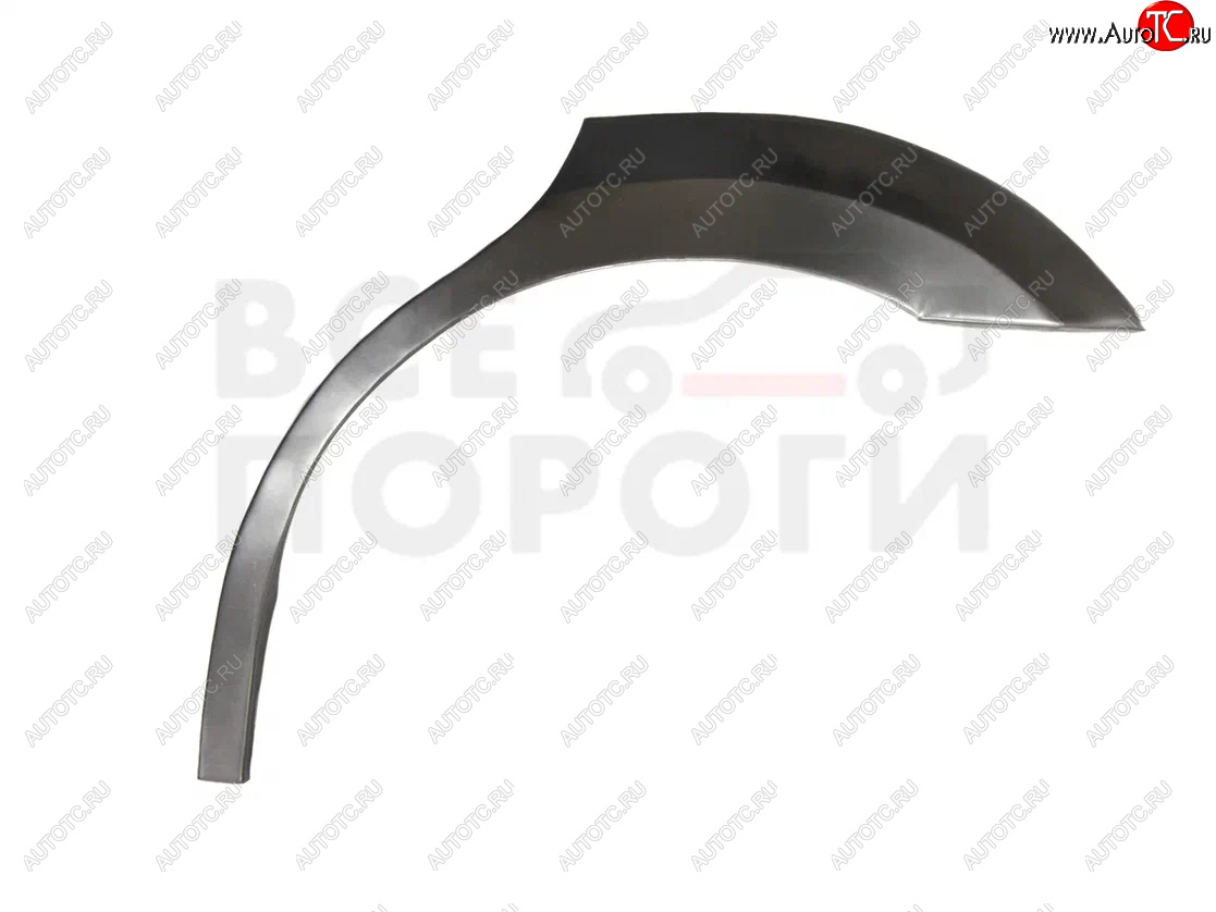 2 099 р. Левая задняя ремонтная арка (внешняя) Vseporogi  Nissan Tiida  1 седан (2007-2014) C11 дорестайлинг, C11 рестайлинг (Оцинкованная сталь 0,8 мм.)  с доставкой в г. Керчь