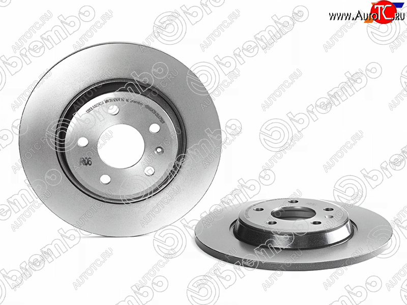 9 999 р. Задний тормозной диск BREMBO  Audi A4  B8 - A7  4G  с доставкой в г. Керчь