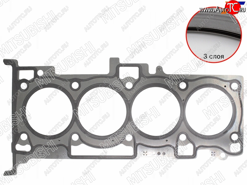 3 799 р. Прокладка ГБЦ 4B104B11 MITSUBISHI Mitsubishi Lancer 10 CY седан дорестайлинг (2007-2010)  с доставкой в г. Керчь