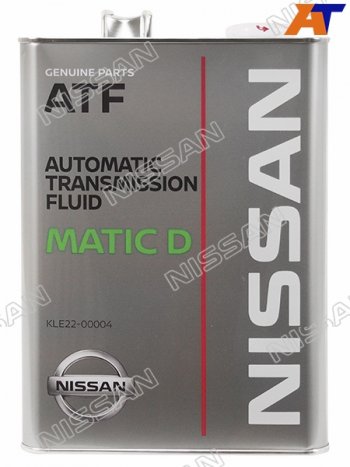 6 399 р. Масло трансмиссионное NISSAN MATIC D (ATF) 4Л. NISSAN KLE22-00004  с доставкой в г. Керчь. Увеличить фотографию 1