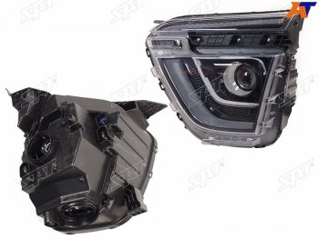 Фара левая (галоген, с электрокорректором) SAT Hyundai Creta  SU (2020-2022)