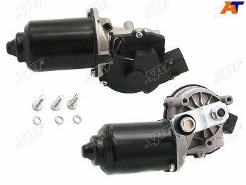 3 099 р. Мотор трапеции стеклоочистителя Hyundai Solaris 10-17  Kia Rio 11-17  Hyundai Accent 11-17 SAT ST-299-0001  с доставкой в г. Керчь. Увеличить фотографию 1