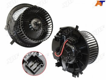 5 499 р. Мотор отопителя салона Audi A3 12-19  Skoda Kodiaq 16-22  Octavia 12-20  Volkswagen Golf 12-19  SAT ST-5Q1819021  с доставкой в г. Керчь. Увеличить фотографию 1