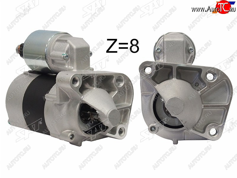 5 799 р. Стартер Renault Logan 04-22  Dacia Logan 04-08  LADA Largus 12-21  Renault Clio 98-09  Kangoo 97 SAT ST-8200049826  с доставкой в г. Керчь