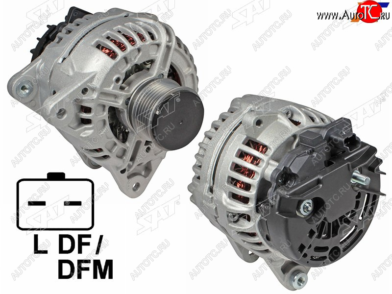 15 249 р. Генератор RENAULT DUSTER 10-SCENIC 05-JUKE 10-MEGANE 1.5D1.6 03- K4MK9K 12V 150A SAT ST-85-0035  с доставкой в г. Керчь