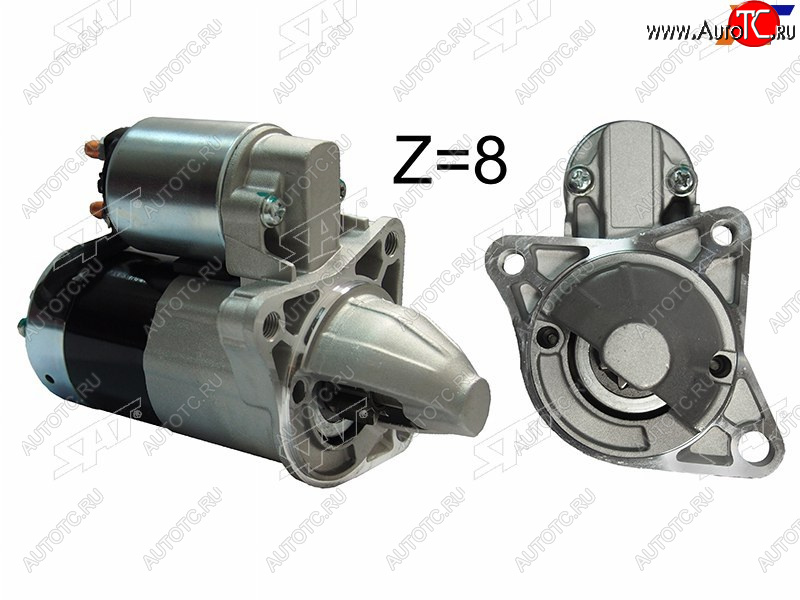 5 399 р. Стартер Kia Rio 00-05  Mazda Demio 96-02  Kia Carens 02-06  Sephia 98-04  Shuma 97-04  Spectra SAT ST-BPD4-18-400A  с доставкой в г. Керчь