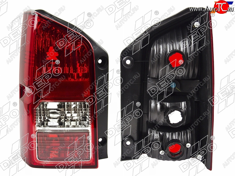 6 999 р. Фонарь задний Nissan Pathfinder 02-14 (Слева) DEPO 215-19J3L-LD-UE  с доставкой в г. Керчь