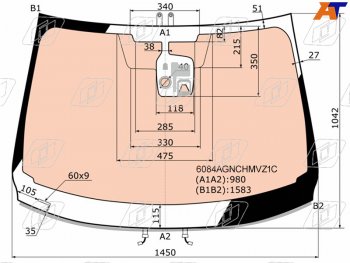 22 849 р. Стекло лобовое (Обогрев полный Камера Датчик дождя Молдинг) Nissan Qashqai 13-19 FUYAO 6084AGNCHMVZ1C  с доставкой в г. Керчь. Увеличить фотографию 1