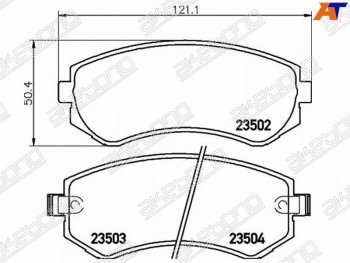 Колодки тормозные задние RR SAT Nissan Patrol  5 (1997-2010) Y61 дорестайлинг, Y61 1-ый рестайлинг, Y61 2-ой рестайлинг