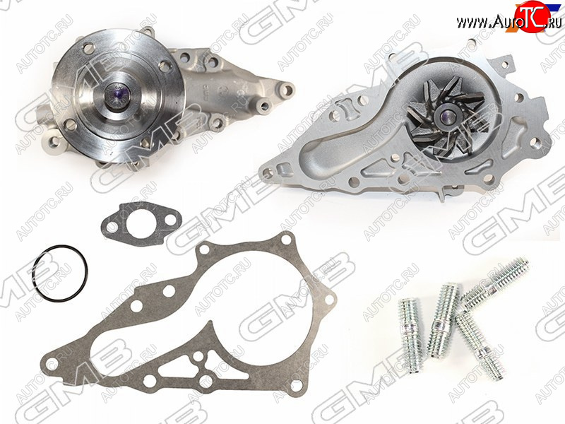 4 099 р. Насос водяного охлаждения TOYOTA MARK2,CHASER,CRESTA 2JZG#E 99-05 (с прокладкой) GMB GWT-120A  с доставкой в г. Керчь