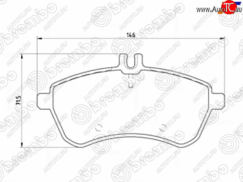 5 249 р. Колодки тормозные перед FR-FL SAT Mercedes-Benz E-Class W212 рестайлинг седан (2013-2017)  с доставкой в г. Керчь