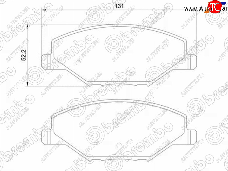 3 899 р. Колодки тормозные FR SAT  Skoda Rapid NH1 хэтчбэк дорестайлинг (2012-2017)  с доставкой в г. Керчь