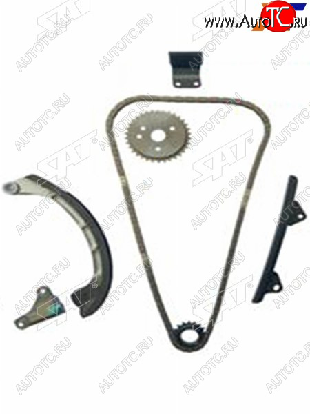 5 999 р. Комплект замены цепи ГРМ 2SZFE TOYOTA BELTA 05-RACTIS 05-VITZ 05- SAT ST-136-0005  с доставкой в г. Керчь