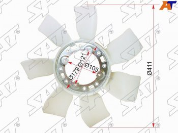 Крыльчатка вентилятора TOYOTA 1G-FE SAT ST-16361-70040
