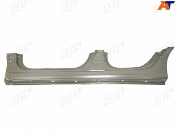 6 599 р. Порог Hyundai Solaris 10-17 (Слева) SAT ST-186-0001  с доставкой в г. Керчь. Увеличить фотографию 1
