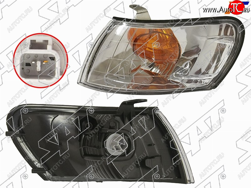 759 р. Габарит TOYOTA COROLLA 97-02 LH хрусталь SAT ST-212-15D8L  с доставкой в г. Керчь