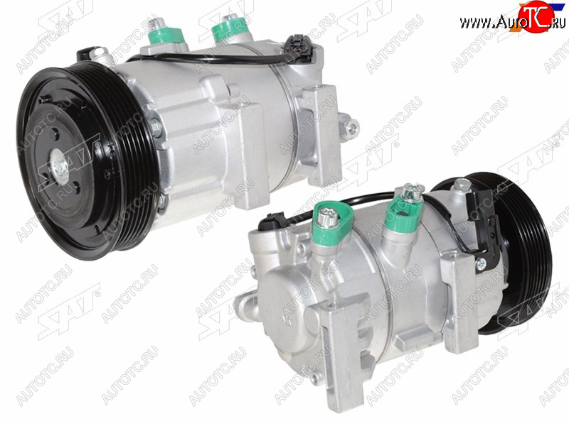 16 599 р. Компрессор кондиционера Hyundai Elantra 13-16  Kia Ceed 12-21  Soul 13-19  Hyundai i30 11-17  Ki SAT ST-245-0031  с доставкой в г. Керчь