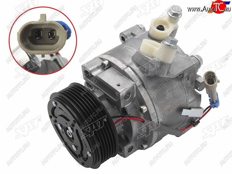 22 999 р. Компрессор кондиционера Chevrolet Aveo 11-15  Opel Mokka 12-19  Chevrolet Tracker 13-15  Opel Ada SAT ST-245-0007  с доставкой в г. Керчь