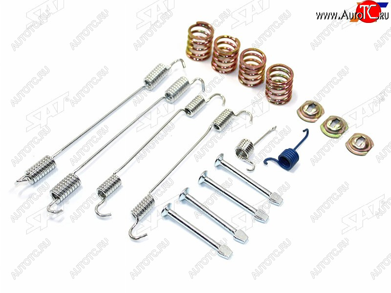 539 р. Комплект монтажный барабанных тормозных колодок NISSAN ALMERA G15RA SAT ST-44090-00QAD, st4409000qad SAT ST-44090-00QAD  с доставкой в г. Керчь
