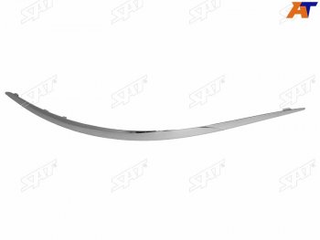 Молдинг бампера LH хром SAT Mercedes-Benz E-Class  W211 (2006-2009) рестайлинг седан