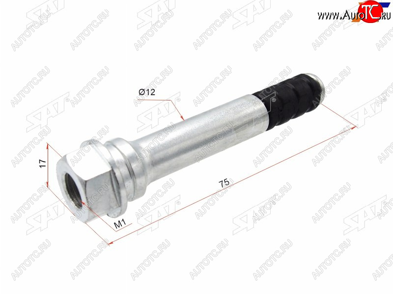 196 р. Направляющая суппорта перед верхняя KIA SORENTO 14-HYUNDAI SANTA FE 18- SAT ST-58162-4H000  с доставкой в г. Керчь