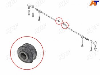 Сайлентблок Chevrolet Lanos 05-09  Daewoo Lanos 97-08  Nexia 94-16  ЗАЗ Ланос 08-16 SAT ST-7848282B
