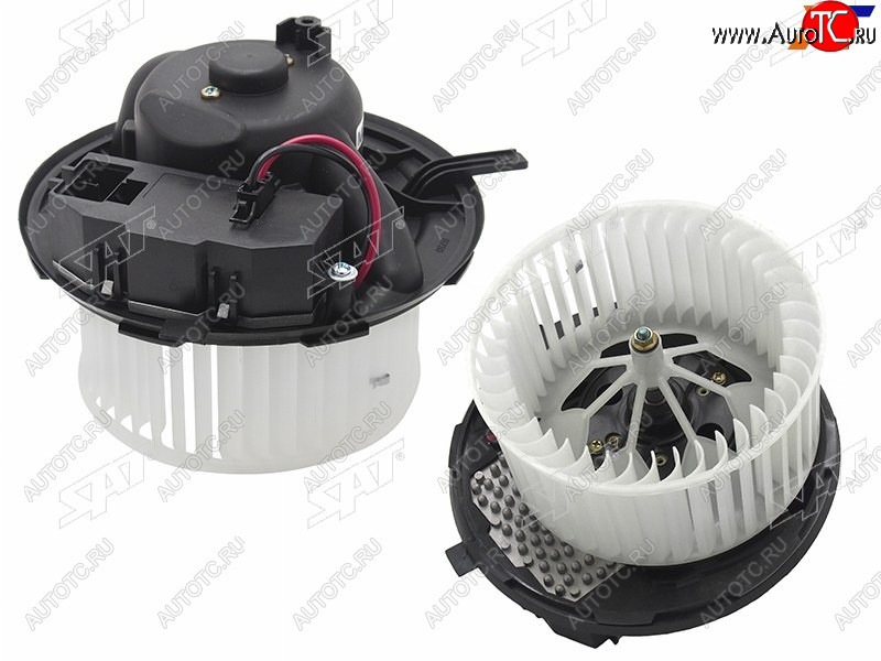 7 749 р. Мотор отопителя салона Volkswagen Passat 10-15 SAT ST-94-0042  с доставкой в г. Керчь